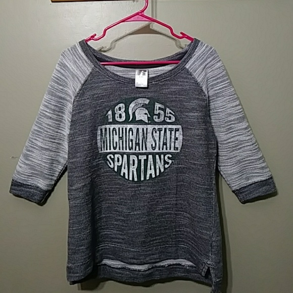 Russell Athletic Tops - New! Michigan State University Woven Women's Large